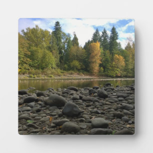 Clackamas River, OR Fotoplaat