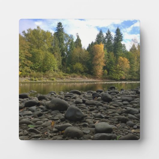 Clackamas River, OR Fotoplaat (Voorkant)