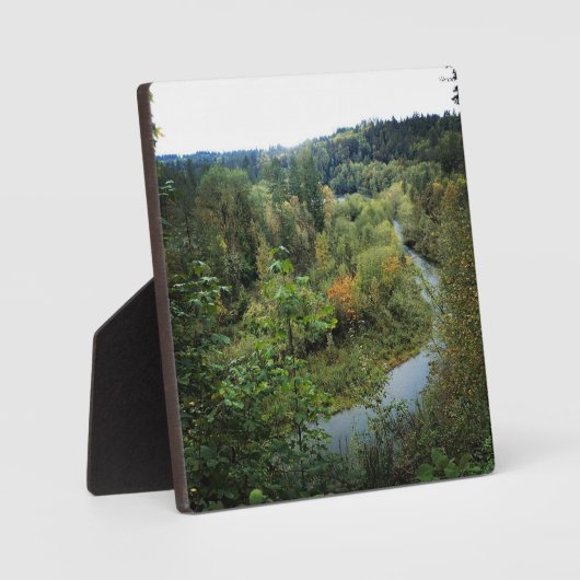 Clackamas River, OR Fotoplaat (Voorkant)