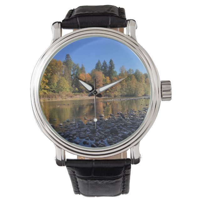 Clackamas River, OR Horloge (Voorkant)