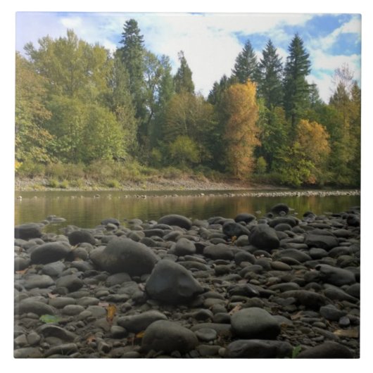 Clackamas River, OR Tegeltje (Voorkant)