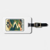 Clackamas River Oregon Kleuren Bagagelabel (Voorkant horizontaal)