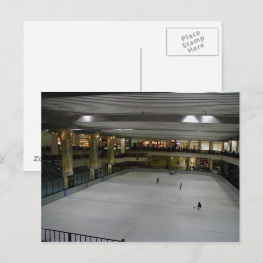Clackamas Town Centre Ice Rink Briefkaarten (Voorkant / Achterkant)