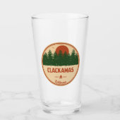 Clackamas Wilderness Oregon Glas (Voorkant)