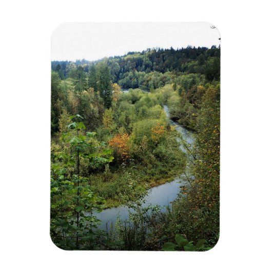 Clackamasrivier, OR Magneet (Verticaal)