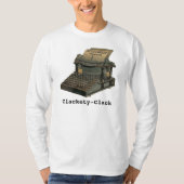 Clackety Clack Typewriter T-shirt (Voorkant)