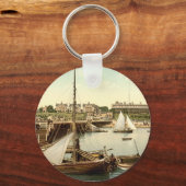 Clacton-on-Zee Pier II, Essex, Engeland Sleutelhanger (Achterkant)