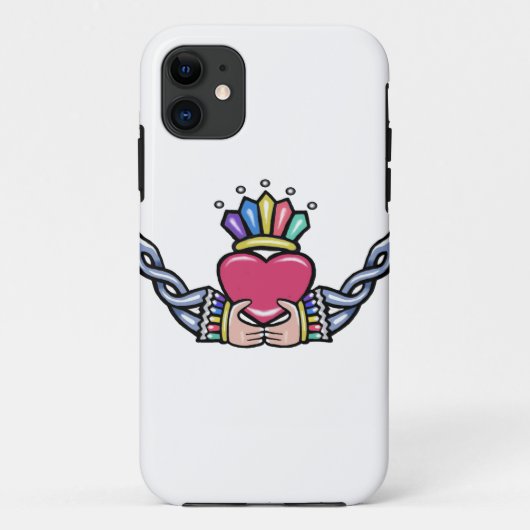 Claddagh #1B met Drie-eenheid Case-Mate iPhone Case (Achterkant)
