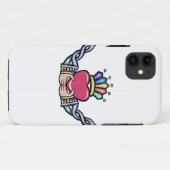 Claddagh #1B met Drie-eenheid Case-Mate iPhone Case (Achterkant (horizontaal))