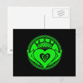 Claddagh Briefkaart (Voorkant / Achterkant)