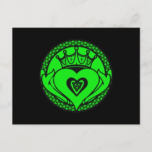 Claddagh Briefkaart (Voorkant)