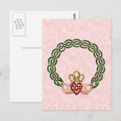 Claddagh Briefkaart (Voorkant / Achterkant)