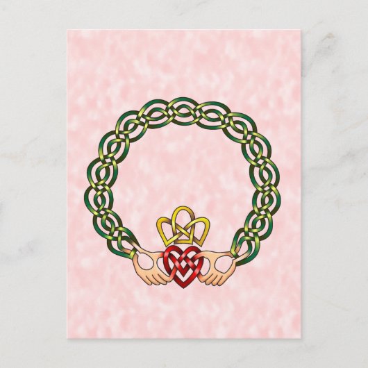 Claddagh Briefkaart (Voorkant)