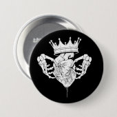 Claddagh Button (Voorkant /achterkant)