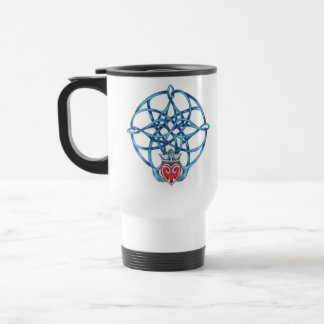 Claddagh Celtic Knot Travel Mug Reisbeker