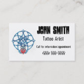 Claddagh Celtic Knot Visitekaartje (Achterkant)