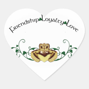 Claddagh/Claddaugh Hart Sticker
