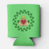 Claddagh en Green Knotwork Blikjeskoeler (Achterkant)