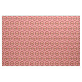 Claddagh en Red Knotwork op roze Stof (Yard (91,4 cm))