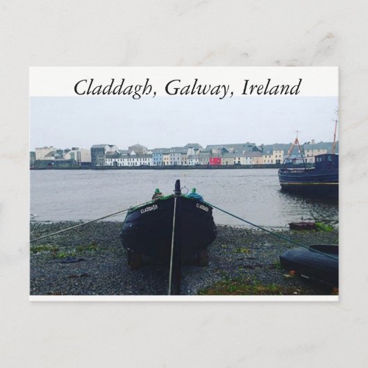 Claddagh, Galway, Ierland Briefkaart (Voorkant)