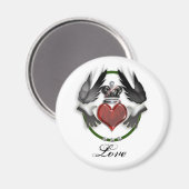 Claddagh Heart Magneet (Voorkant / Achterkant)