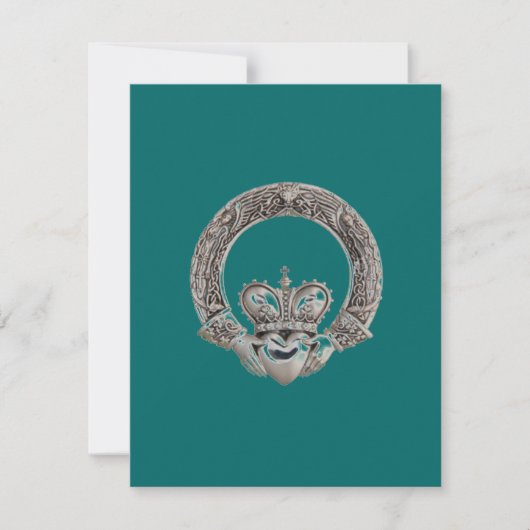 Claddagh Invitations Kaart (Voorkant)
