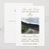 Claddagh Irish Save the Date Wedding (Voorkant / Achterkant)