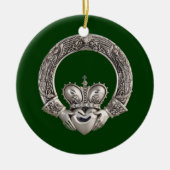 Claddagh Keramisch Ornament (Voorkant)