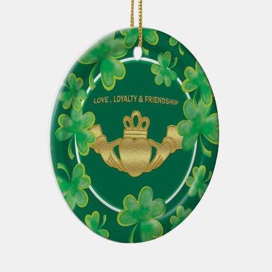 Claddagh Keramisch Ornament (Rechts)