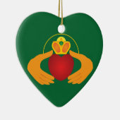 Claddagh Keramisch Ornament (Rechts)