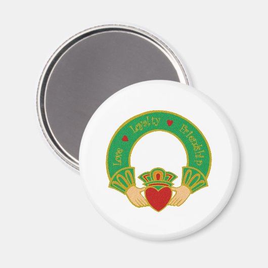 Claddagh Magneet (Voorkant / Achterkant)