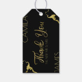 Claddagh Monogram Bedankt Label Cadeaulabel (Voorkant)