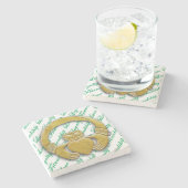 Claddagh, Onderzetters Iers/Ierland. (Zijkant)