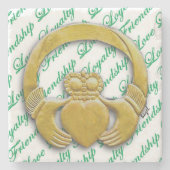 Claddagh, Onderzetters Iers/Ierland. (Voorkant)