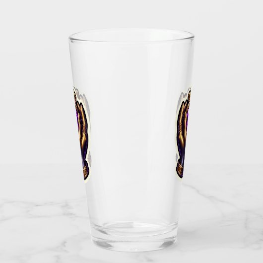Claddagh Pint Glass Glas (Links)