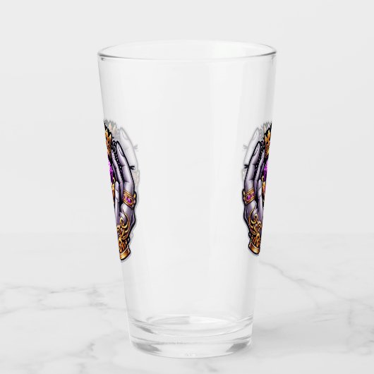 Claddagh Pint Glass Glas (Links)
