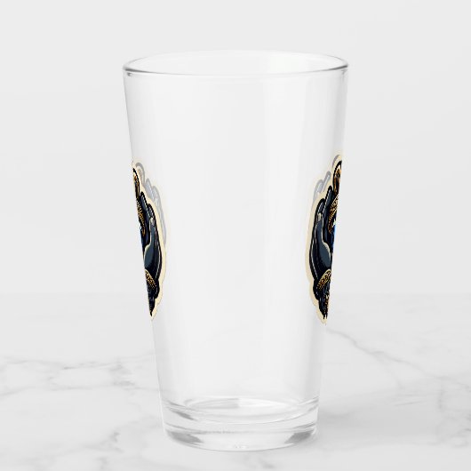 Claddagh Pint Glass Glas (Rechts)