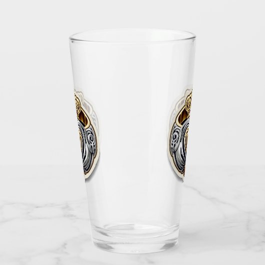 Claddagh Pint Glass Glas (Links)