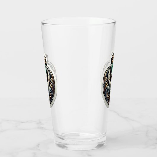 Claddagh Pint Glass Glas (Rechts)