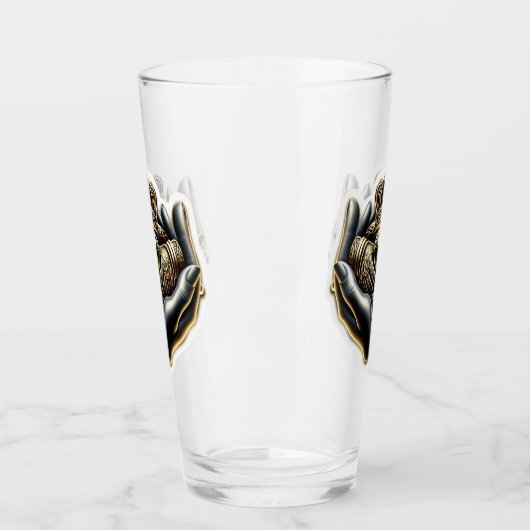 Claddagh Pint Glass Glas (Links)