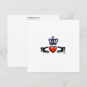 "Claddagh-Red" 2022 Bedankkaart (Voorkant / Achterkant)