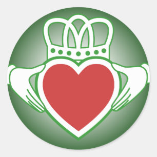 Claddagh Ronde Sticker