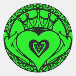 Claddagh Ronde Sticker
