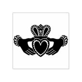 Claddagh Rubber Stamp Rubberstempel (Afrduk)
