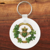 Claddagh Sleutelhanger (Voorkant)