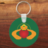 Claddagh Sleutelhanger (Voorkant)