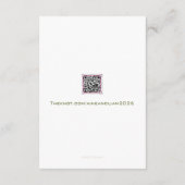 Claddagh Wedding Enclosure Kaart (Achterkant)