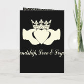 Claddagh Wedding Invitation Set (Achterkant)