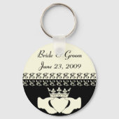 Claddagh Wedding Invitation set Sleutelhanger (Voorkant)