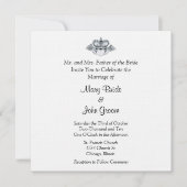 Claddagh Wedding Invitations Kaart (Voorkant)